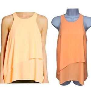 Elizabeth and James Cheridah Chiffon Layered Top